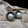 Kolczyki Urocze wkrętki z perłą