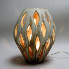 Ceramika i szkło lampa unikatowa,ceramika unikatowa,lampa,art