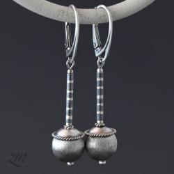 srebro,kolczyki - Kolczyki - Biżuteria
