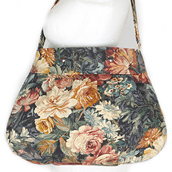 kwiatowa torba,flower bag,wiosenna,na skos - Na ramię - Torebki