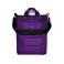 Na ramię fioletowa torebka,filc,duża,praktyczna,pojemna