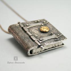 wisior ze srebra,złocony - Wisiory - Biżuteria