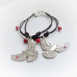 turkawki,ksenia,srebro,symbol,unikatowe - Bransoletki - Biżuteria