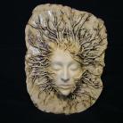 Ceramika i szkło maska,twarz,kobieta,drzewo,tajemniczość,unikat