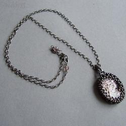 łańcusze,srebro,oksydowany - Inne - Biżuteria