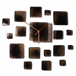 szklany zegar,designerski,prezent - Zegary - Wyposażenie wnętrz