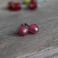 Kolczyki Minimalistyczne kolczyki sztyfty z jadeitem