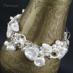 zestaw bransolet,biżuteria wielofunkcyjna,ślub - Bransoletki - Biżuteria