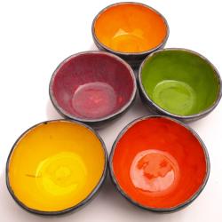 miski,miseczki robione ręcznie,naczynia kolorowe - Ceramika i szkło - Wyposażenie wnętrz