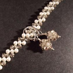 komplet z kryształków i perełek Swarovski - Komplety - Biżuteria
