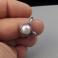 Pierścionki pierścionek,srebro,perła,regulowana wielkość