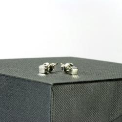kolczyki,sztyfty,kostki srebro 925 - Kolczyki - Biżuteria