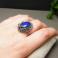 Pierścionki pierścionek,wrapping,vintage,niebieski,misterny,