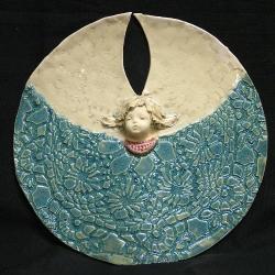 aniołek,ceramika,prezent - Ceramika i szkło - Wyposażenie wnętrz