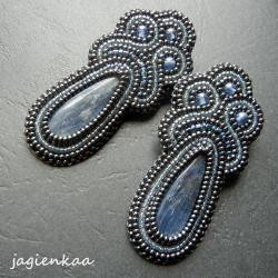 elegancki,unikalny,beading,haft koraliko - Kolczyki - Biżuteria