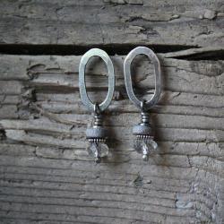 kolczyki srebro metaloplastyka - Kolczyki - Biżuteria