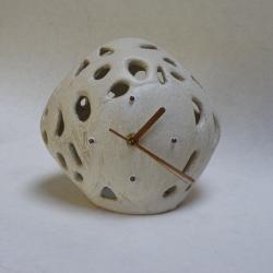 zegar,ceramika unikatowa,ceramika - Zegary - Wyposażenie wnętrz