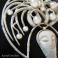 Wisiory secesja,art nouveau,perły,Rene Lalique,srebro