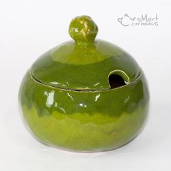 unikatowa cukierniczka ceramiczna - Ceramika i szkło - Wyposażenie wnętrz