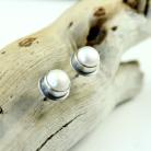 Kolczyki perły,srebro,ponadczasowe,klasyka,minimalizm