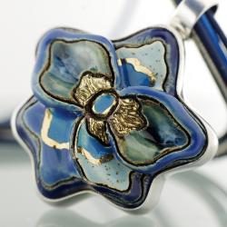 porcelana,srebro,unikat,biżuteria artystyczna - Wisiory - Biżuteria