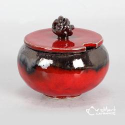 Unikatowa gukierniczka ceramiczna - Ceramika i szkło - Wyposażenie wnętrz