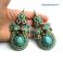 Kolczyki eleganckie,sutasz,soutache,prezent,kolczyki