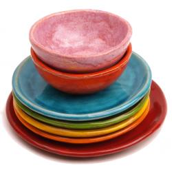 talerz,talerze,prezent,naczynia komplet naczyń - Ceramika i szkło - Wyposażenie wnętrz