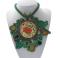 Naszyjniki haft koralikowy,bead crochet,polne kwiaty