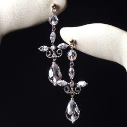 urokliwe kolczyki z cyrkonią - Kolczyki - Biżuteria