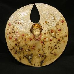aniołek,gwiazdka,prezent,ceramika - Ceramika i szkło - Wyposażenie wnętrz