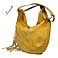 Na ramię torebka hand made,żółta,oryginalna,unikat