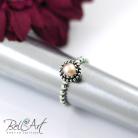 Pierścionki perła,romantyczny,retro,elegancki,delikatny