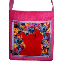 torba autorska,kot,prezent,dziecko,kolorowa - Na ramię - Torebki
