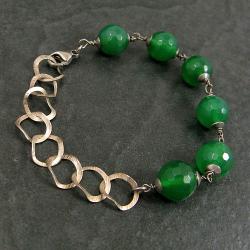 codzienna,klasyczna,zielona - Bransoletki - Biżuteria