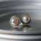 Kolczyki Minimalistyczne kolczyki sztyfty z perłą Swarovski