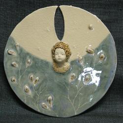 aniołek,święta,gwiazdka,prezent,ceramika - Ceramika i szkło - Wyposażenie wnętrz