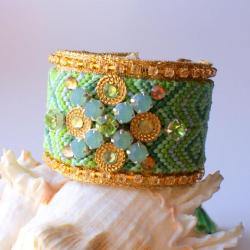 Bransoletka przyjaźni Swarovski,kryształy - Bransoletki - Biżuteria