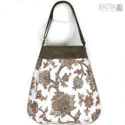 ornamety,orientalny wzór,na lato,summer bag - Na ramię - Torebki