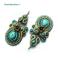 Kolczyki eleganckie,sutasz,soutache,prezent,kolczyki